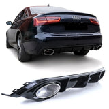 Audi A6 4G C7 2014-2017 Diffusore Sotto Paraurti RS6 Look - autorivallo