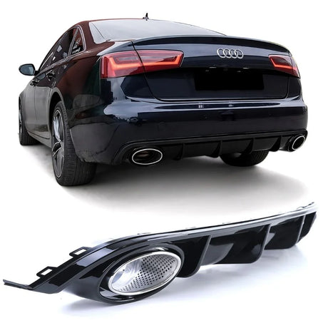 Audi A6 4G C7 2014-2017 Diffusore Sotto Paraurti RS6 Look - autorivallo