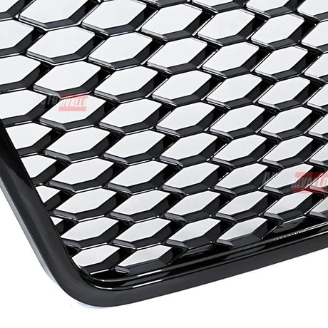 Audi A6 C6 4F 2008-2011 Griglia Radiatore Look RS6 Nero Lucido - autorivallo
