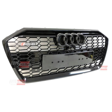 Audi A6 C8 4K 2018-2023 Griglia Anteriore RS6 Look Nero - autorivallo