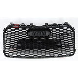 Audi A7 4G C7 2014-2018 Griglia Anteriore RS7 Look Nero Lucido - autorivallo