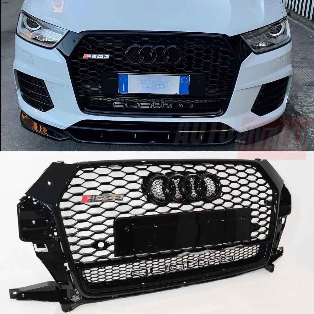 Audi Q3 8U 2015-2018 Griglia Anteriore RSQ3 Look Quattro - autorivallo