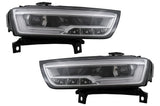 Audi Q3 8U Facelift 2015-2018 Fari Anteriori Full LED - Nero - autorivallo