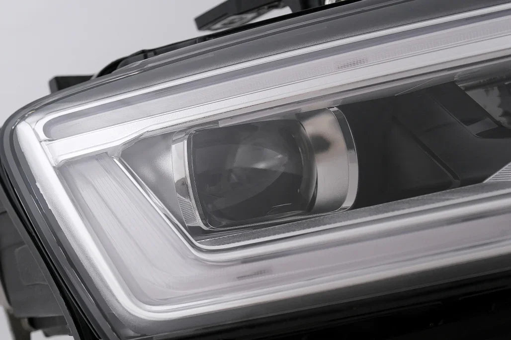 Audi Q3 8U Facelift 2015-2018 Fari Anteriori Full LED - Nero - autorivallo