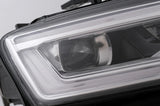 Audi Q3 8U Facelift 2015-2018 Fari Anteriori Full LED - Nero - autorivallo