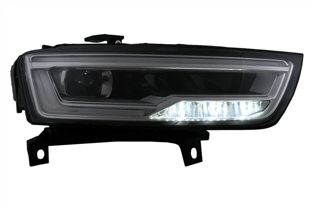 Audi Q3 8U Facelift 2015-2018 Fari Anteriori Full LED - Nero - autorivallo
