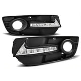 Audi Q5 8R 2008-2011 Griglie Fendinebbia Con Luci Diurne LED - autorivallo