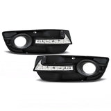 Audi Q5 8R 2008-2011 Griglie Fendinebbia Con Luci Diurne LED - autorivallo