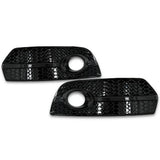 Audi Q5 8R 2008-2011 Griglie Fendinebbia Nero RSQ5 Look - autorivallo