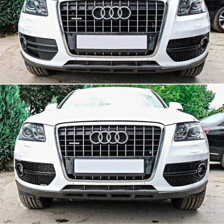 Audi Q5 8R 2008-2011 Griglie Fendinebbia Nero RSQ5 Look - autorivallo