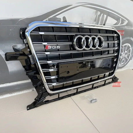 Audi Q5 8R 2012-2016 Griglia Anteriore SQ5 Look Nero Cromato - autorivallo