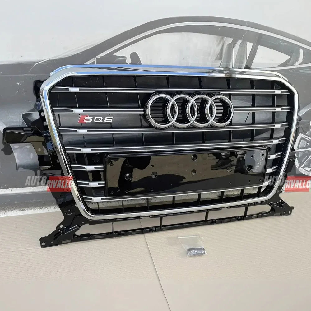 Audi Q5 8R 2012-2016 Griglia Anteriore SQ5 Look Nero Cromato - autorivallo