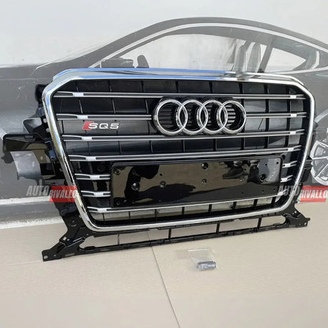 Audi Q5 8R 2012-2016 Griglia Anteriore SQ5 Look Nero Cromato - autorivallo