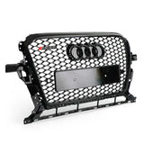 Audi Q5 8R 2012-2016 Griglia Anteriore RSQ5 Look Nero Lucido - autorivallo