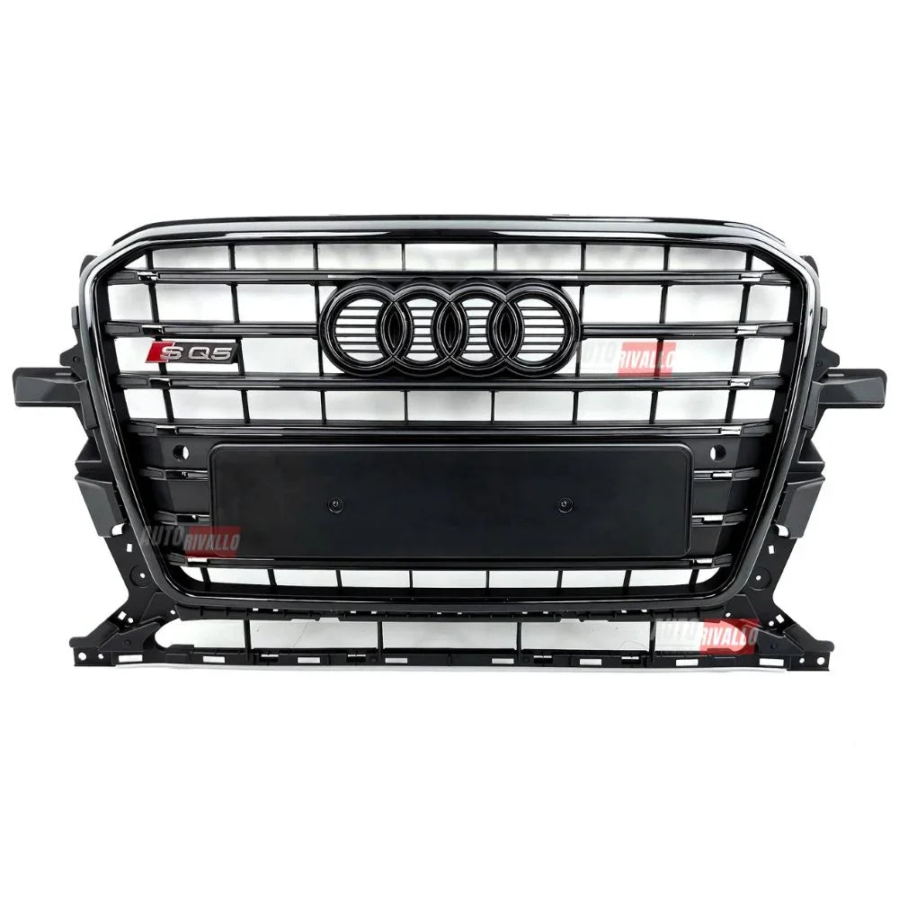 Audi Q5 8R 2012-2016 Griglia Anteriore SQ5 Look Nero Lucido - autorivallo