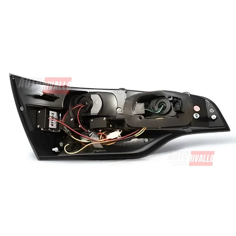 Audi Q7 4L 2005-2009 Fanali Posteriori Stop LED Rosso Fumé - autorivallo