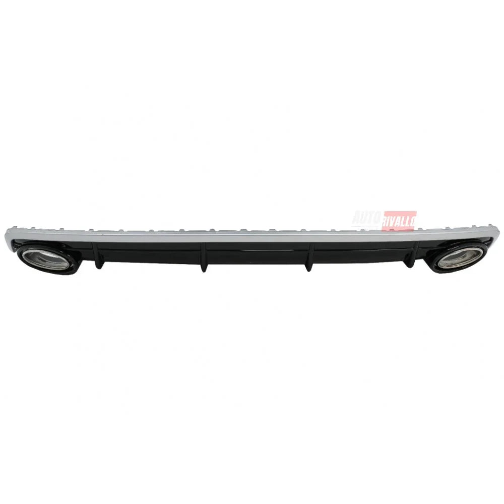 Audi Q7 4M 2015-2019 Diffusore Posteriore RSQ7 Look Nero - autorivallo