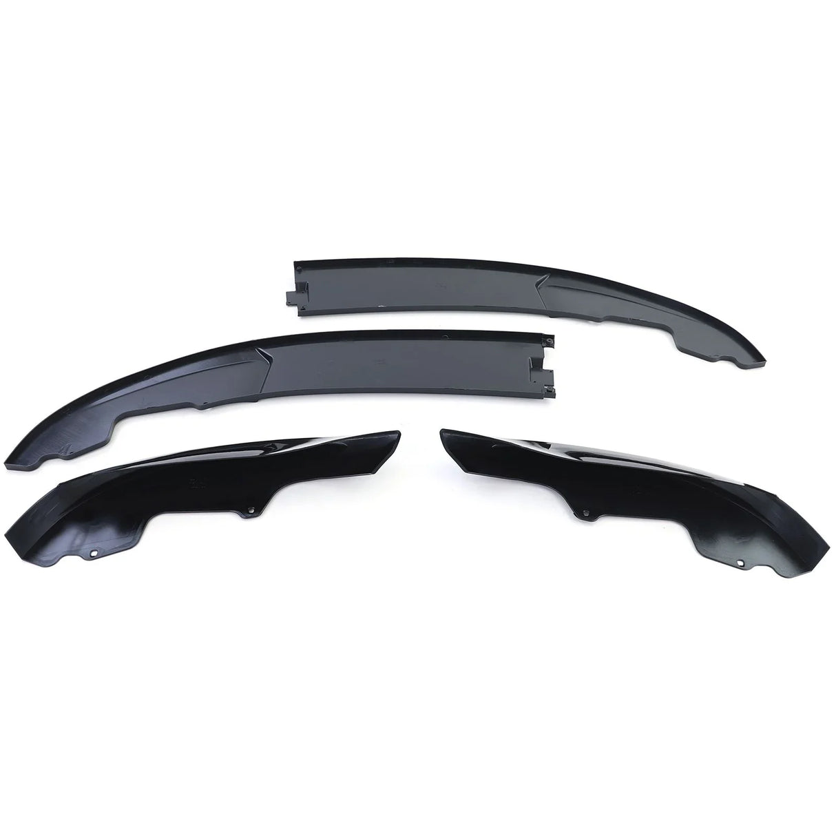 BMW 4 F32 F33 F36 2013–2021 Spoiler Anteriore Nero Opaco - autorivallo