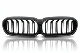BMW 5 G30 G31 LCI 20-23 Griglia LED Doppia Striscia Nera Illuminata - autorivallo