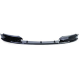 BMW Serie 1 E82 E88 2011–2013 Spoiler Anteriore Nero Lucido - autorivallo