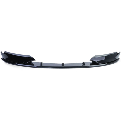 BMW Serie 1 E82 E88 2011–2013 Spoiler Anteriore Nero Lucido - autorivallo