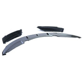 BMW Serie 1 E82 E88 2011–2013 Spoiler Anteriore Nero Lucido - autorivallo