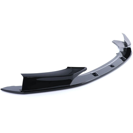 BMW Serie 1 F20 F21 2010–2015 Spoiler Anteriore Nero Lucido - autorivallo