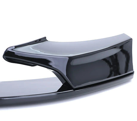 BMW Serie 1 F20 F21 2010–2015 Spoiler Anteriore Nero Lucido - autorivallo