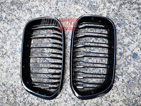 BMW Serie 1 F20 F21 2015-2019 Griglia Radiatore Design M Look - autorivallo