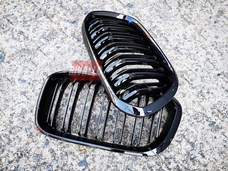 BMW Serie 1 F20 F21 2015-2019 Griglia Radiatore Design M Look - autorivallo