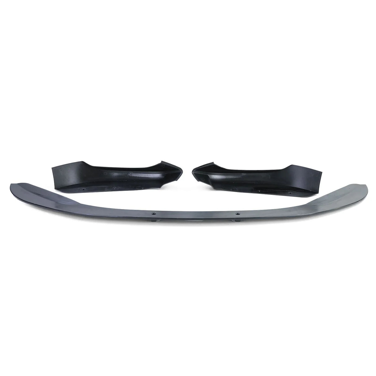 BMW Serie 1 F20 F21 2015–2019 Spoiler Anteriore Nero Lucido - autorivallo