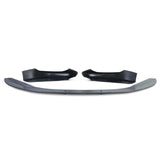 BMW Serie 1 F20 F21 2015–2019 Spoiler Anteriore Nero Lucido - autorivallo