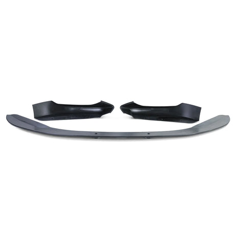 BMW Serie 1 F20 F21 2015–2019 Spoiler Anteriore Nero Lucido - autorivallo