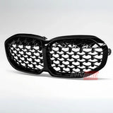 BMW Serie 1 F40 2019-2024 Griglia Radiatore Diamond Look - autorivallo