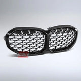 BMW Serie 1 F40 2019-2024 Griglia Radiatore Diamond Look - autorivallo