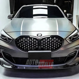 BMW Serie 1 F40 2019-2024 Griglia Radiatore Diamond Look - autorivallo