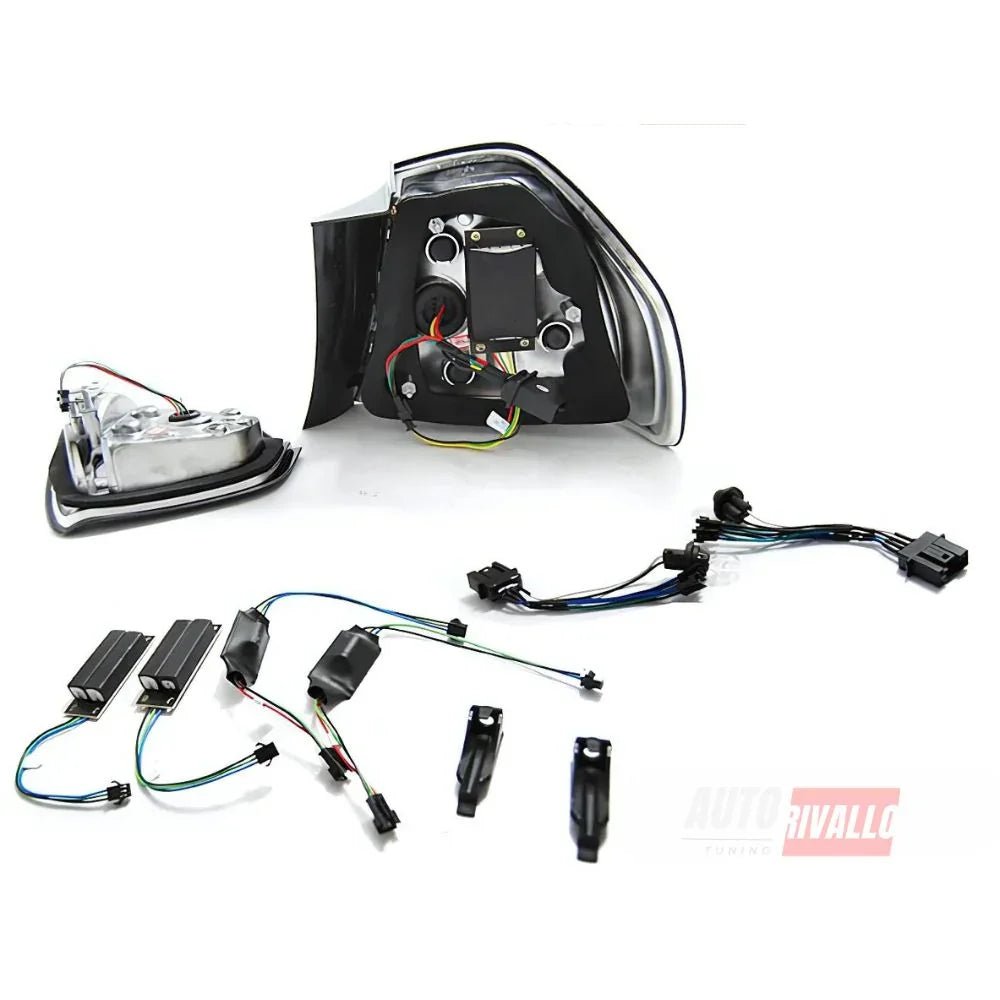 BMW Serie 3 E90 2005-2008 Fanali Stop Posteriori LED Fumé - autorivallo