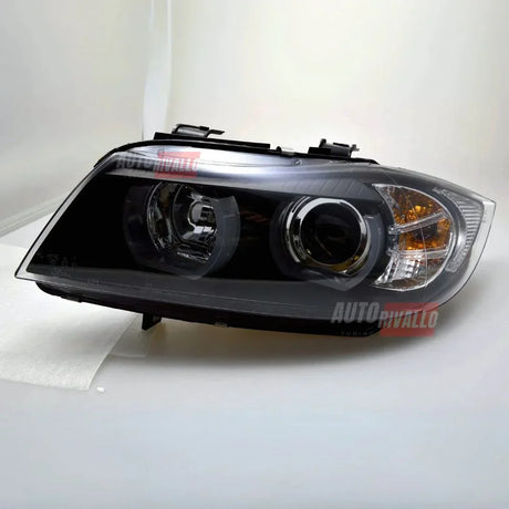 BMW Serie 3 E90 E91 05-08 Fari Anteriori Angel Eyes 3D U-LED - autorivallo