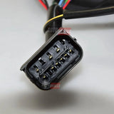 BMW Serie 3 E90 E91 05-08 Fari Anteriori Angel Eyes 3D U-LED - autorivallo