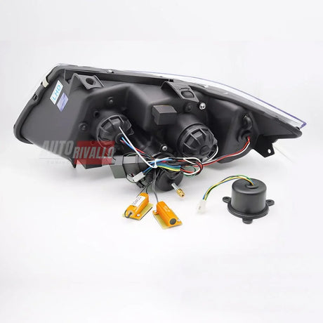BMW Serie 3 E90 E91 2005-2008 Fari Anteriori Full LED DRL - autorivallo