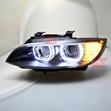 BMW Serie 3 E92 E93 2006-2010 Fari Anteriori LED 3D Xenon - autorivallo