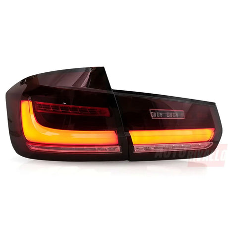 BMW Serie 3 F30 2011-2019 Fanali Posteriori Full LED Lightbar - autorivallo
