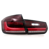 BMW Serie 3 F30 2011-2019 Fanali Posteriori Full LED Lightbar - autorivallo