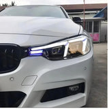 BMW Serie 3 F30 F31 2011-2015 Fari Anteriori Full LED G20 Look - autorivallo
