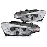 BMW Serie 3 F30 F31 2011-2015 Fari Anteriori LED 3D Xenon - autorivallo