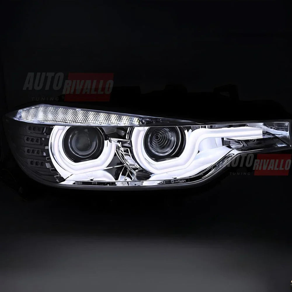 BMW Serie 3 F30 F31 2011-2015 Fari Anteriori LED 3D Xenon - autorivallo