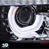 BMW Serie 3 F30 F31 2011-2015 Fari Anteriori LED 3D Xenon - autorivallo