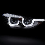 BMW Serie 3 F30 F31 2011-2015 Fari Anteriori LED 3D Xenon - autorivallo