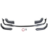 BMW Serie 3 G20 G21 2018–2022 Spoiler Anteriore Nero Lucido - autorivallo