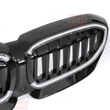 BMW Serie 3 G20 G21 19-22 Griglia Radiatore LED M Sport Nero - autorivallo